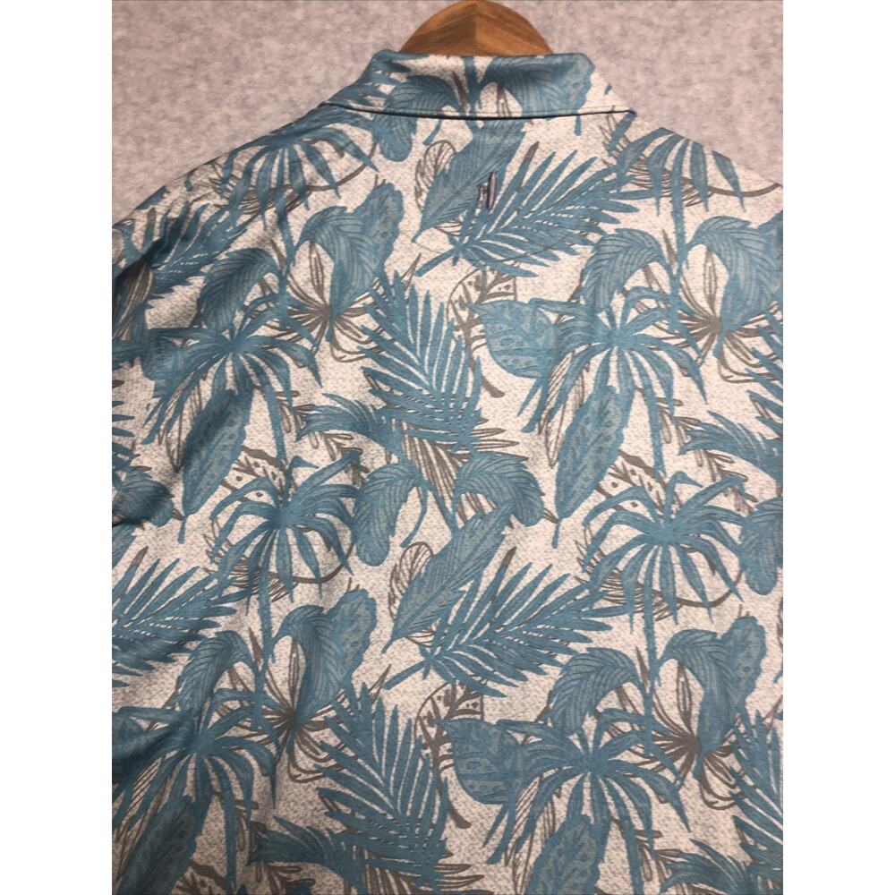 Johnnie-O Large Murry Seal Polo Shirt Men’s Large JMPO4440 Golf Tropical Preppy - Picture 11 of 12